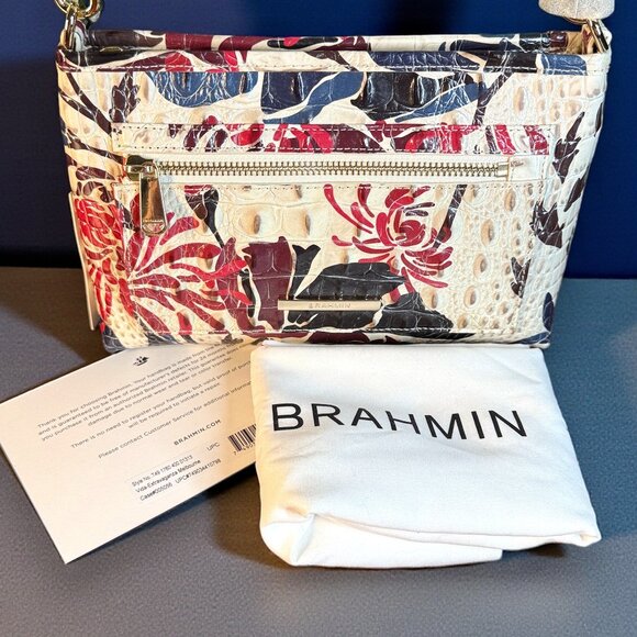 Brahmin Vida Extravaganza Melbourne Crossbody Bag - New - Picture 3 of 15